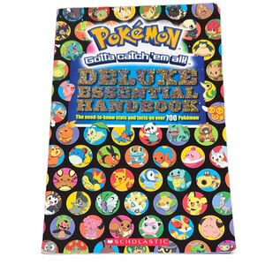 Scholastic Pokémon Deluxe Handbook Need to Know Stats and Facts